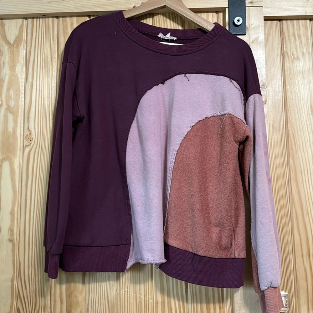 Tricolor sweatshirt